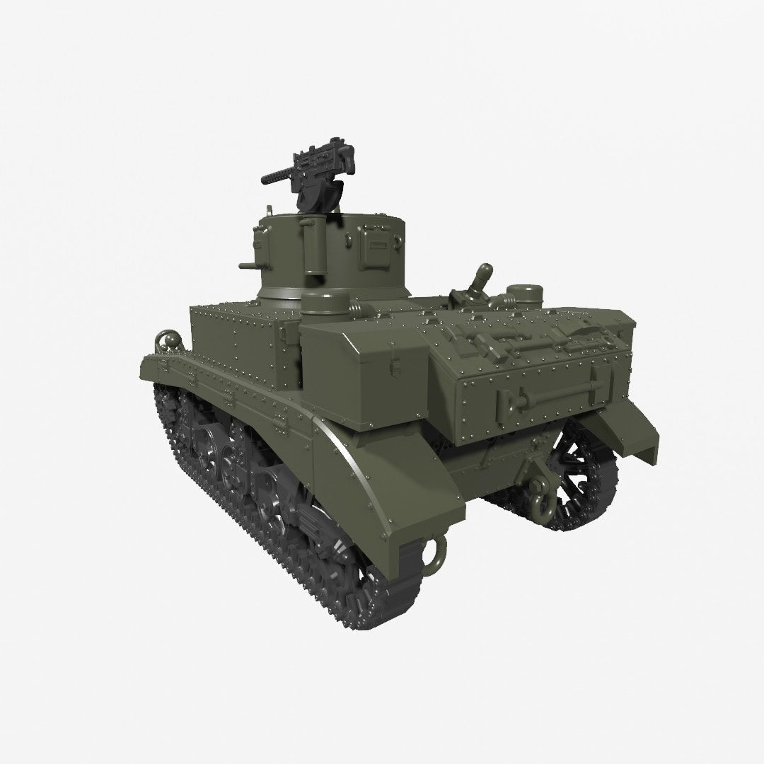 1/56 Scale M3A1 Stewart Tank