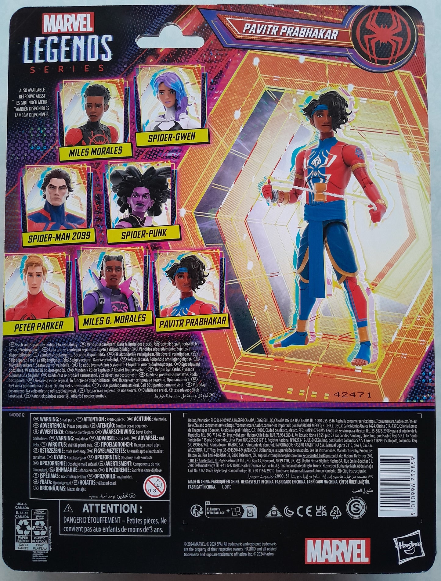 Marvel Legends Spiderman Pavitr Prabhakar
