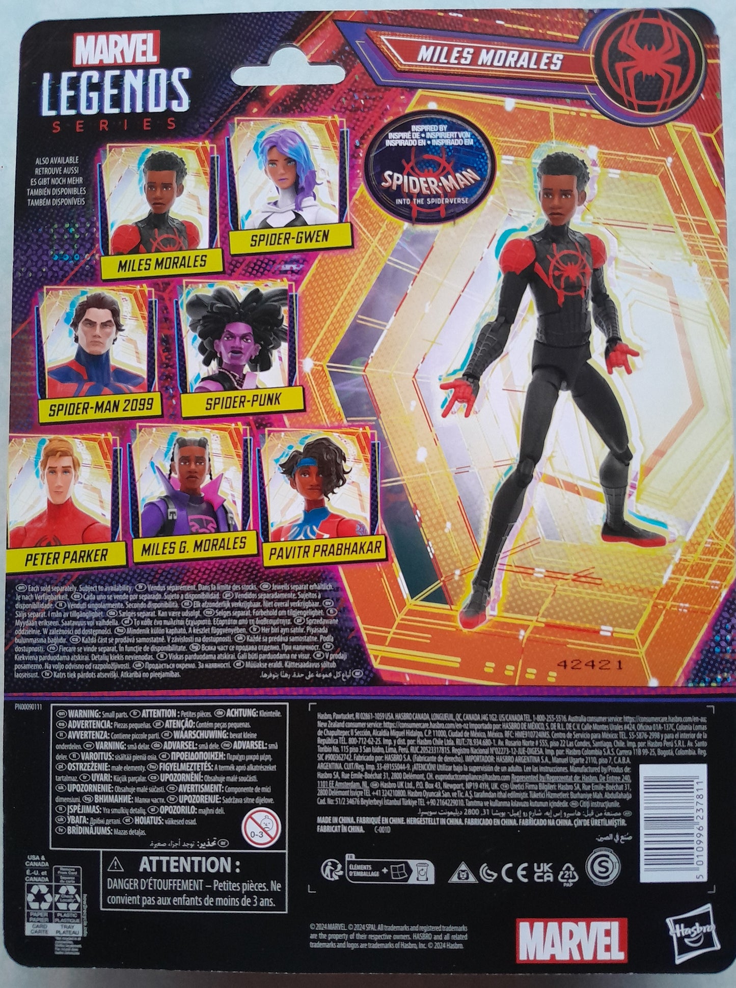 Marvel Legends Spiderman Miles Morales