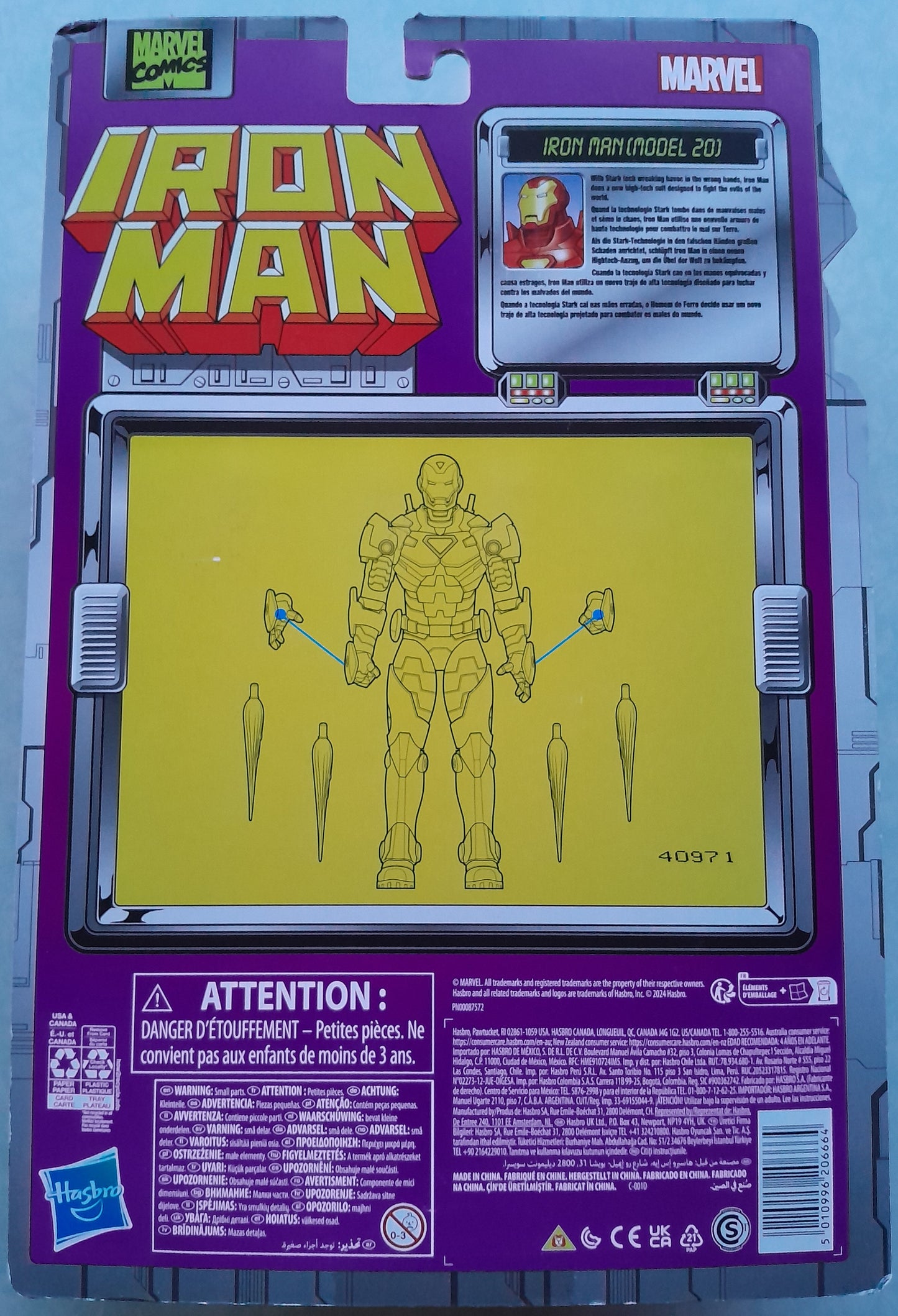 Marvel Legends Ironman Model 20