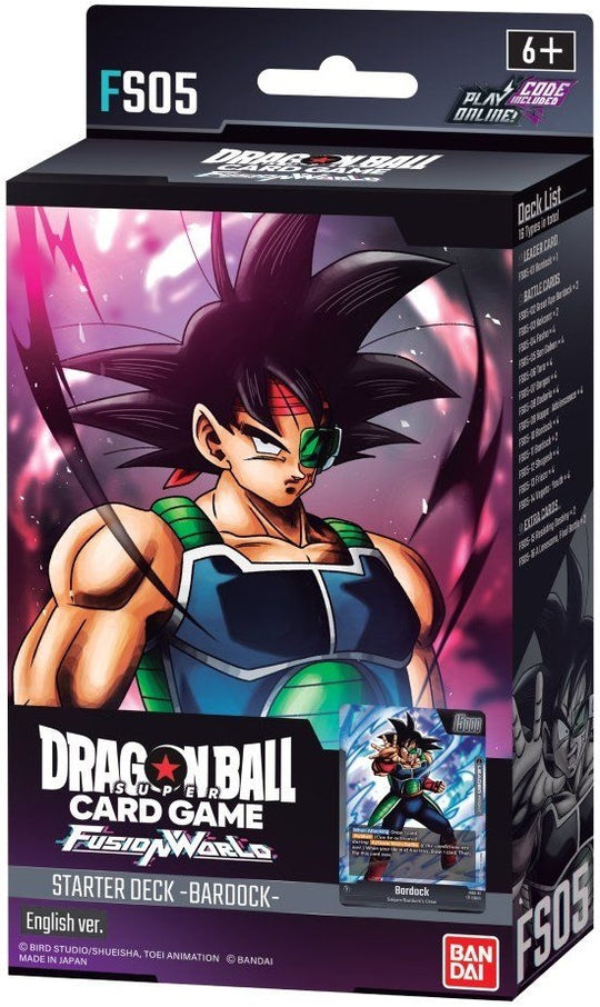 DragonBall super Starter Deck Bardock