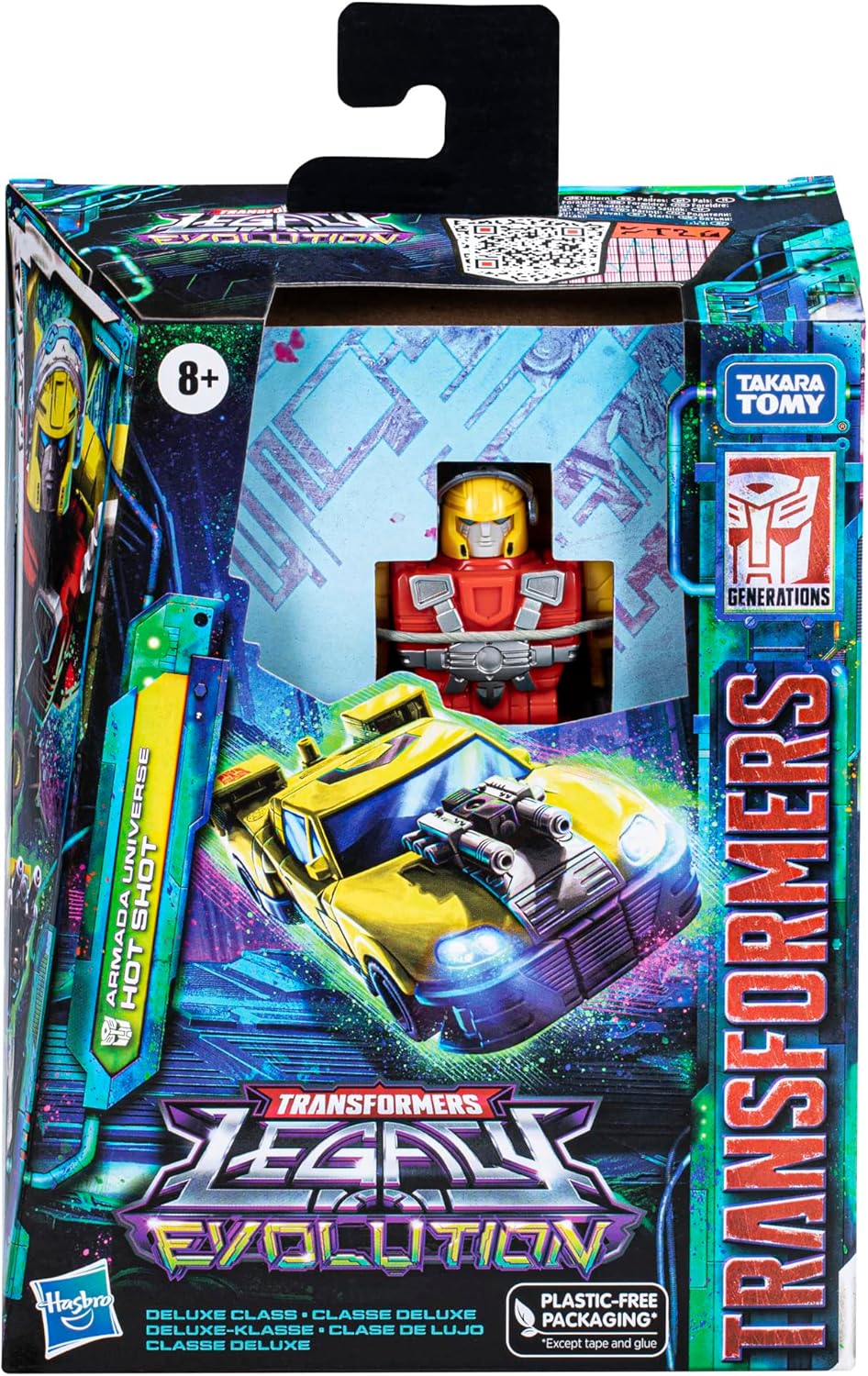 Transformers Toys Legacy Evolution Deluxe Armada Universe Hot Shot