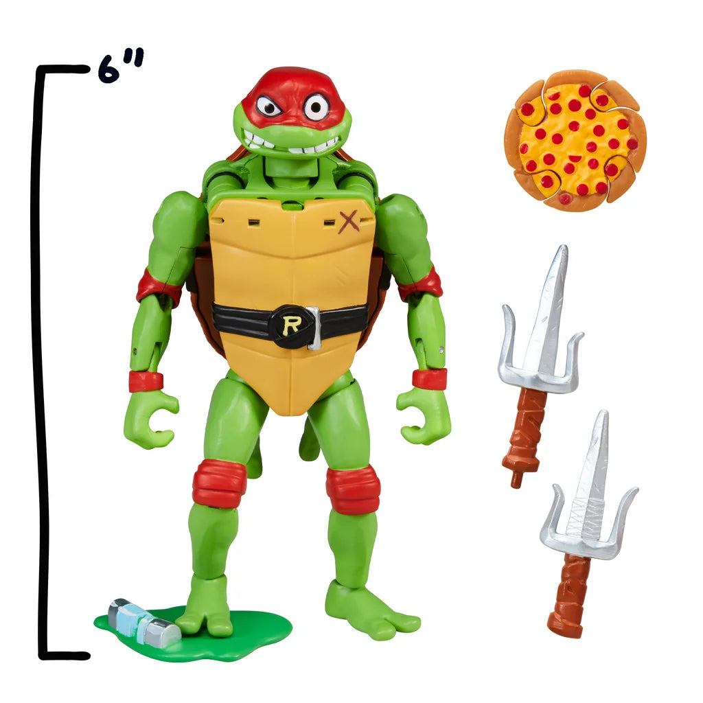 Tales of the Teenage Mutant Ninja Turtles Mutations Pet to Ninja Raphael