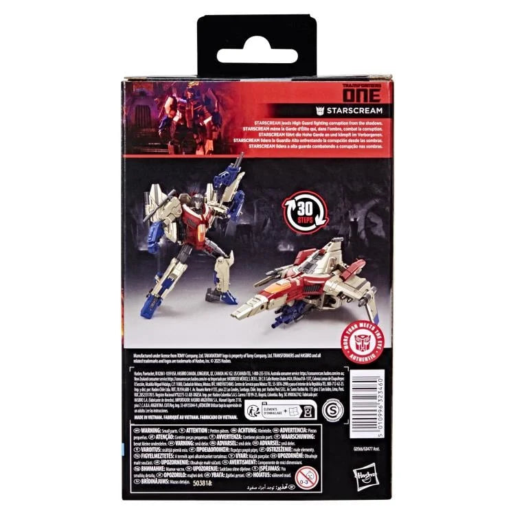 Transformers: One Studio Series Deluxe Class Starscream