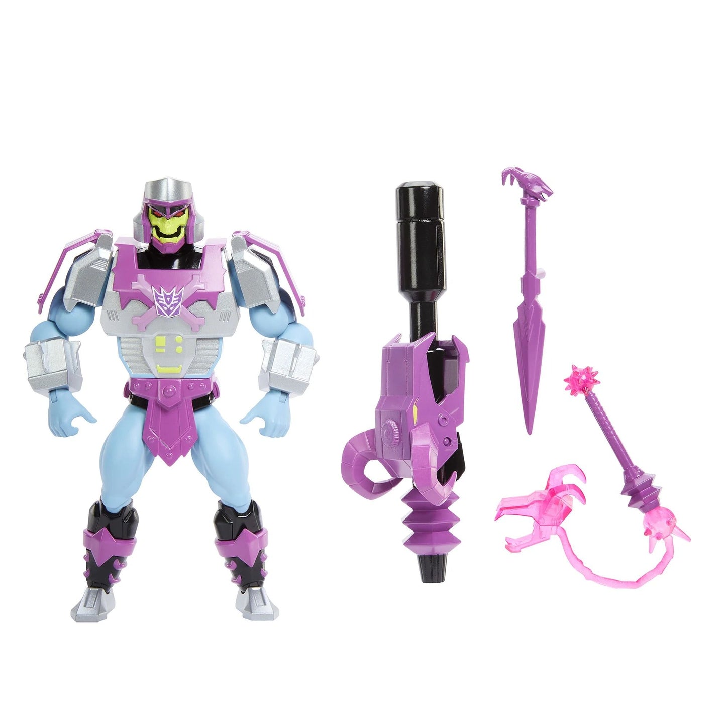 Masters of the Universe X Transformers Megatron Armor Skeletor Action Figure