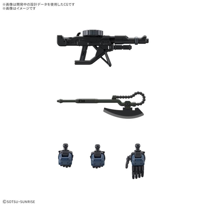 1/144 HG Police Zaku – GQUUUUUUX