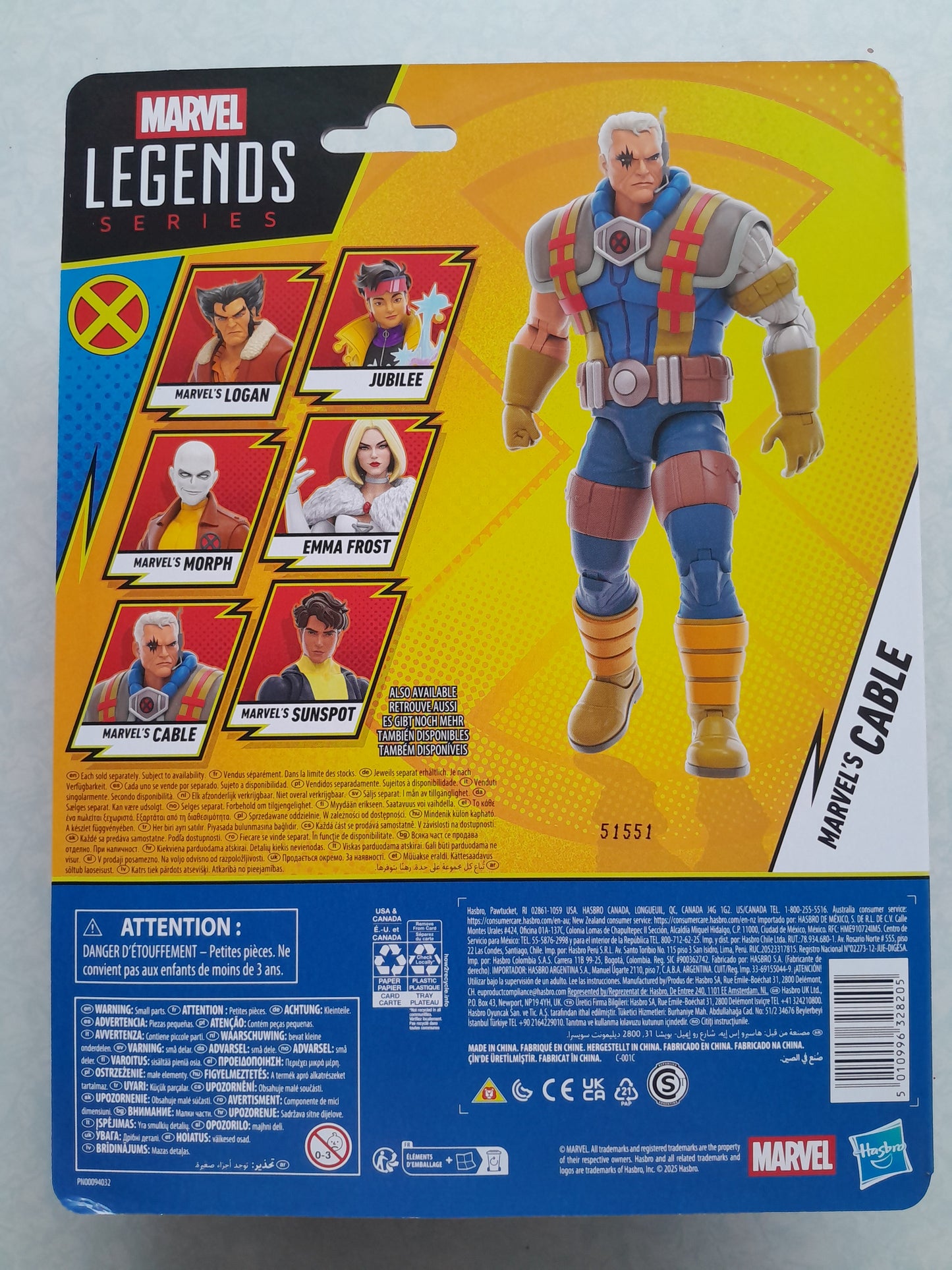 Marvel Legends X-Men ’97 Cable – 6" Action Figure