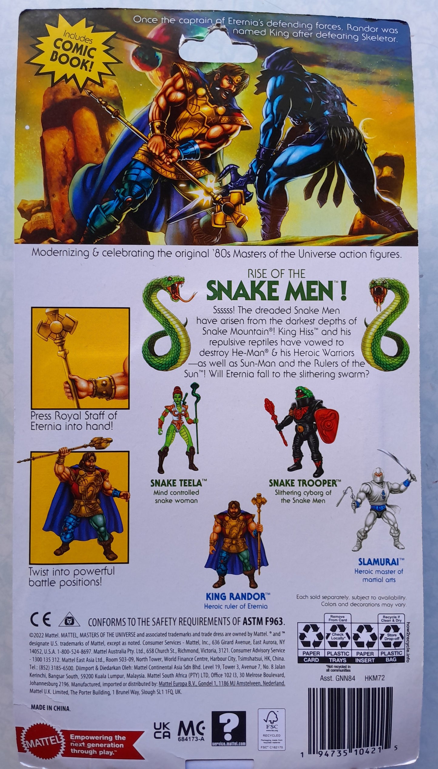 Masters Of The Universe King Randor