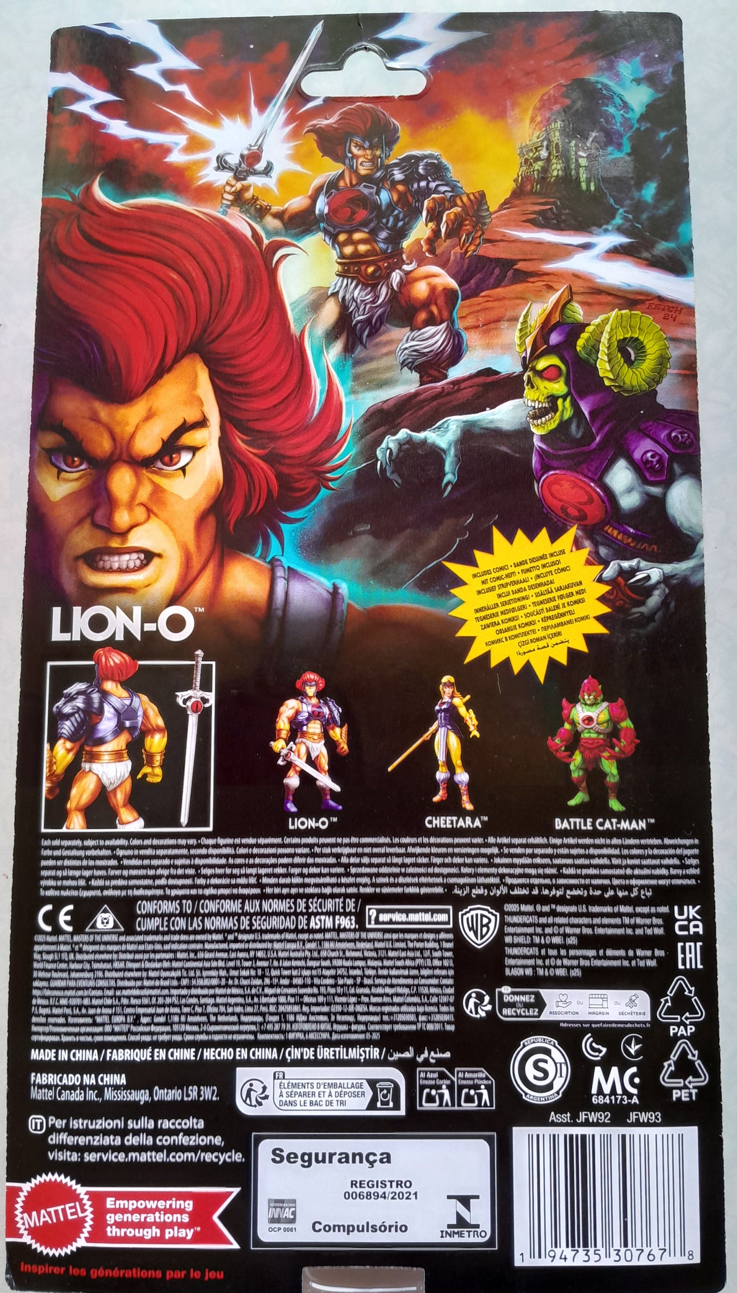 Masters Of The Universe Lion-O