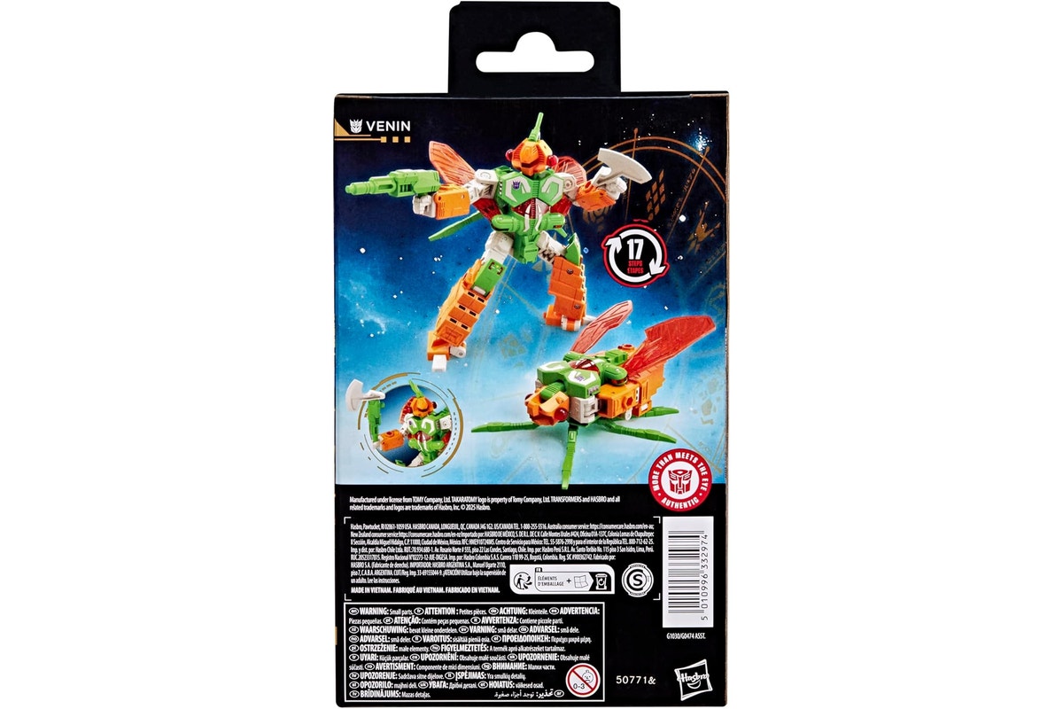 Transformers: Age Of The Primes Deluxe Action Figure - Venin