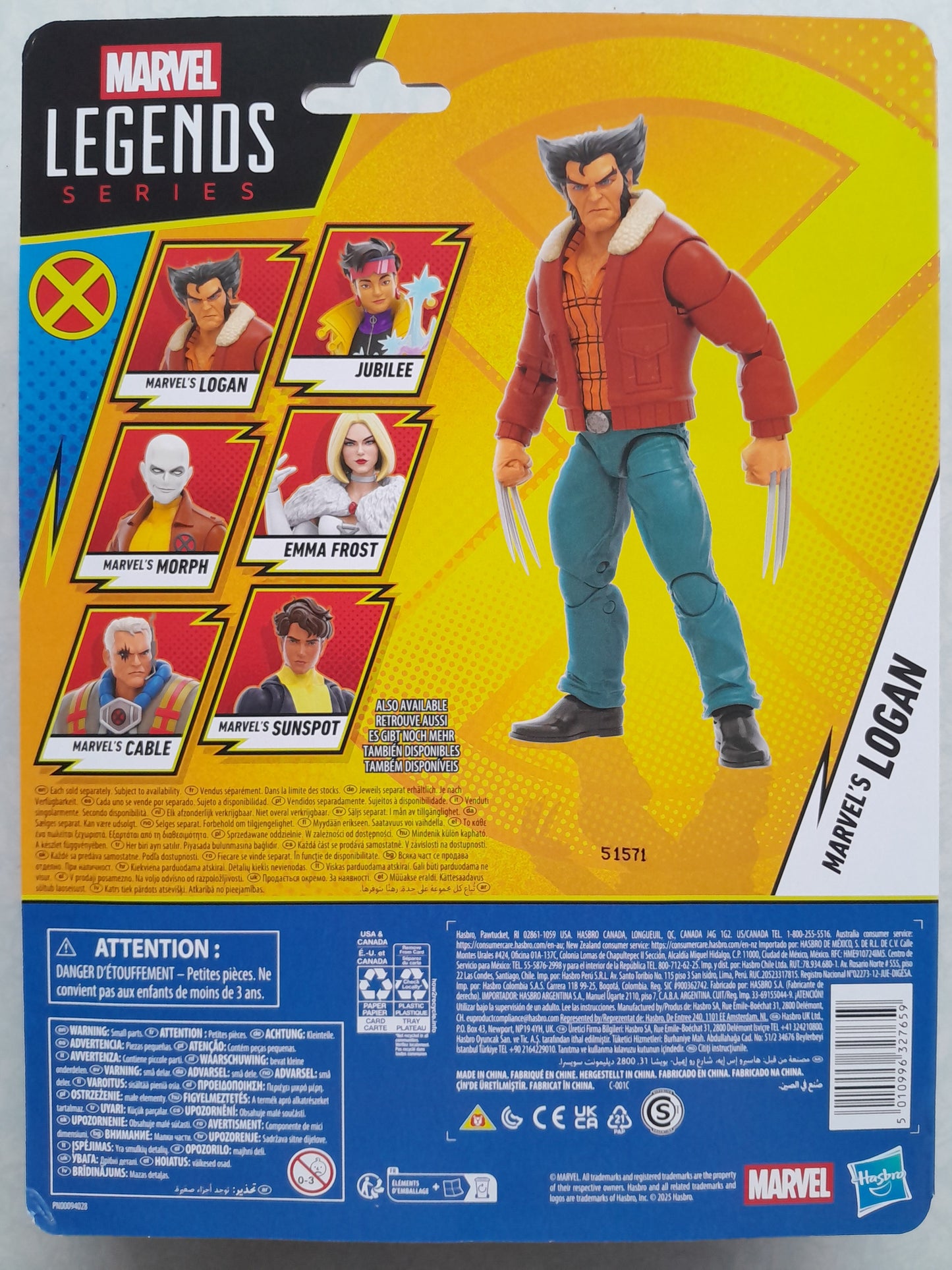 Marvel Legends X-Men ’97 Logan – 6" Action Figure