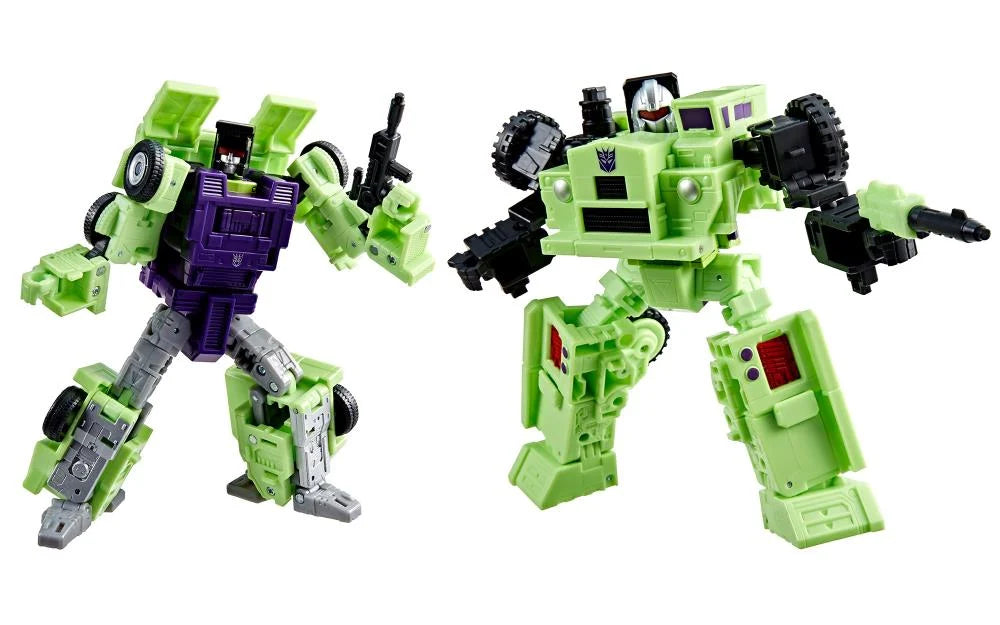 The Transformers: The Movie Studio Series Commander Constructicons Long Haul & Hook Action Figure 2-Pack