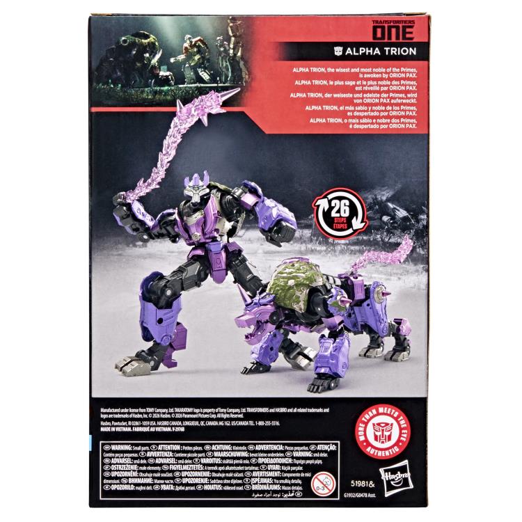 Transformers: One Studio Series Voyager Class Alpha Trion Action Figure