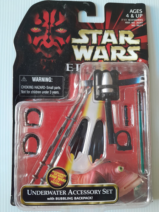 Star Wars 3.75 Episode One Underwater Accessory Set