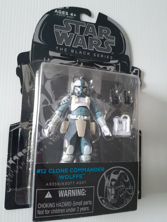 Star Wars 3.75 The Black Series Clone Commander Wolf