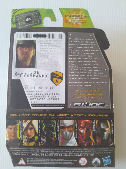 Gi Joe Rise Of Cobra Pit Commando