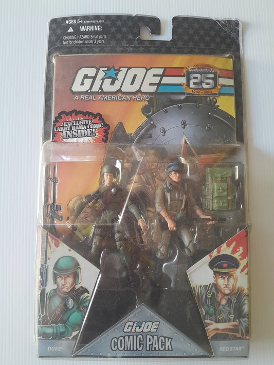 GI JOE Comic Pack Duke VS Redstar