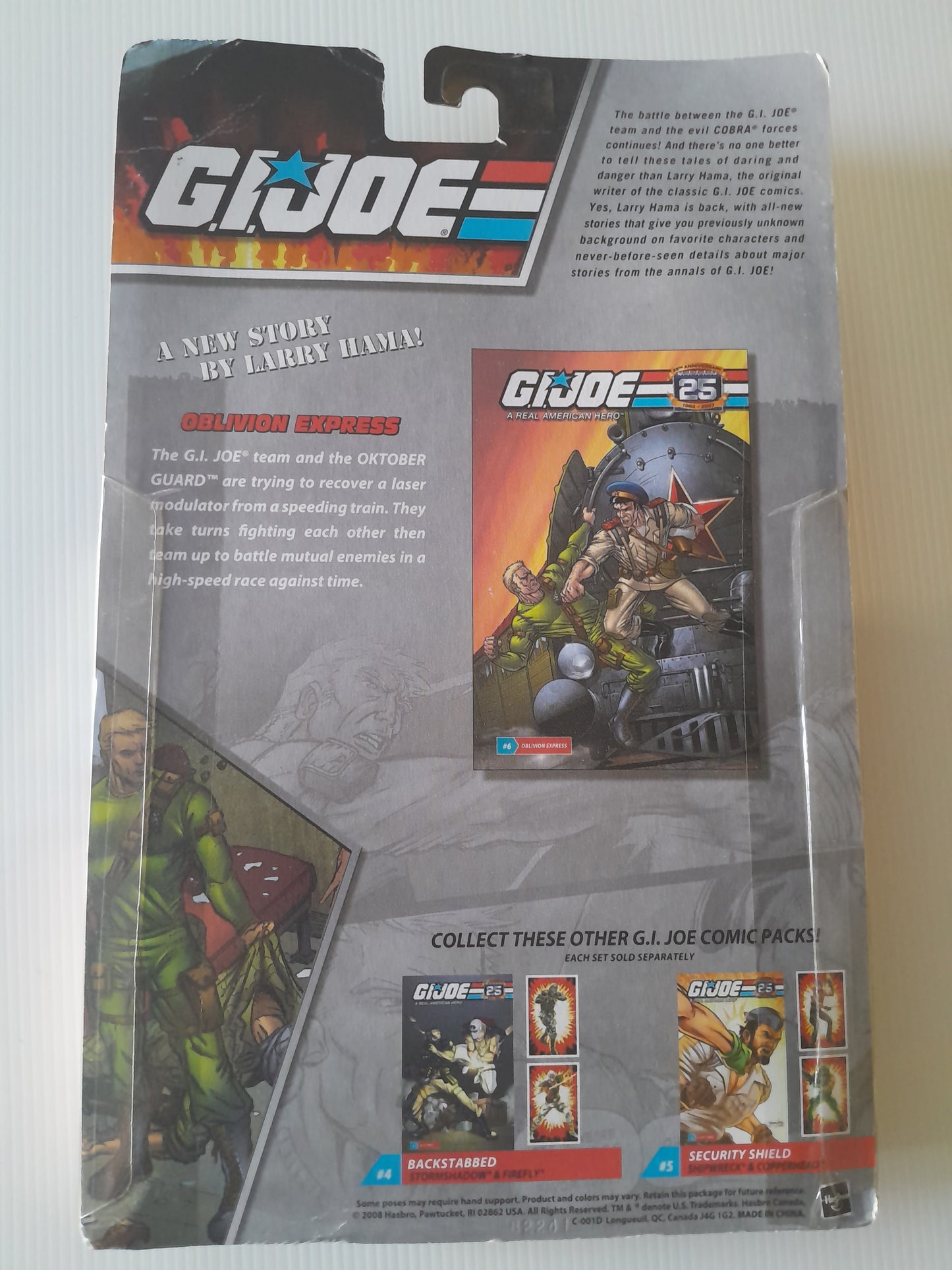 GI JOE Comic Pack Duke VS Redstar