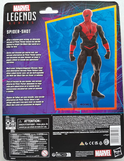 Marvel Legends Spiderman Spider-Shot