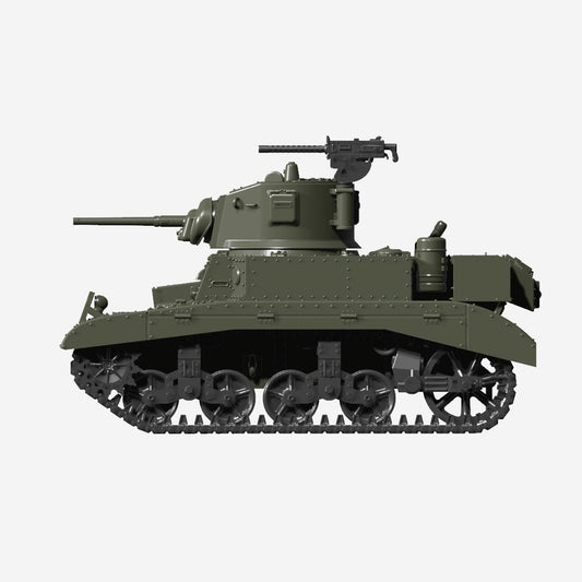 1/56 Scale M3A1 Stewart Tank