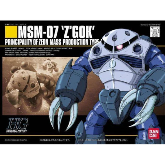 HGUC MSM-07 Zgok 1/144