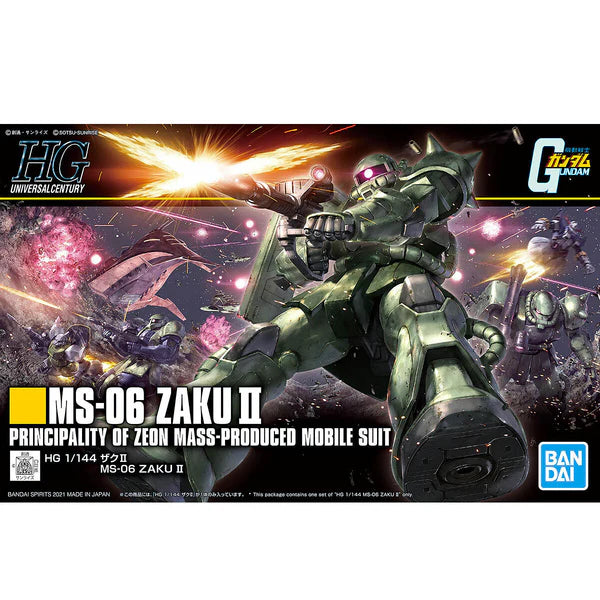 HGUC MS-06 Zaku 2 1/144