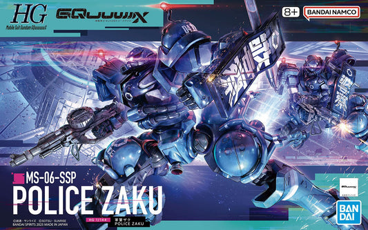 1/144 HG Police Zaku – GQUUUUUUX