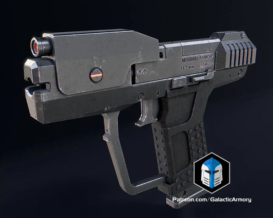 Halo CE Magnum Handgun – 3D Printed Prop Replica