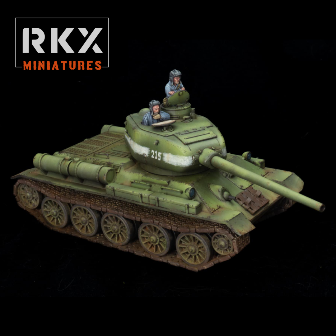 1/56 28mm Soviet T34/85 For Tabletop Wargaming