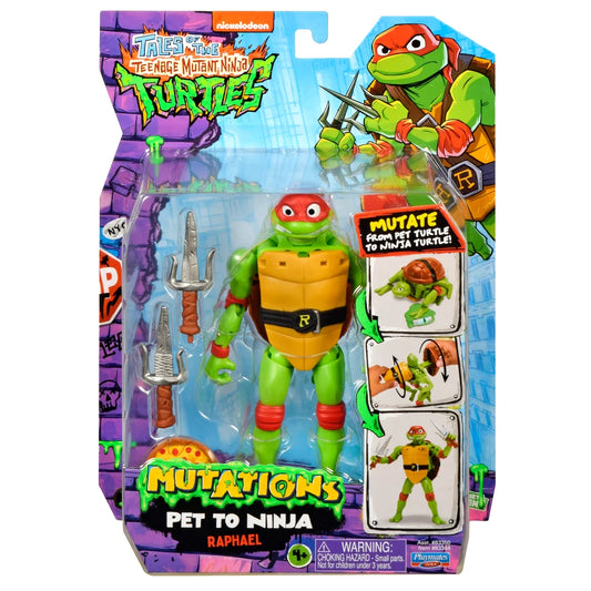 Tales of the Teenage Mutant Ninja Turtles Mutations Pet to Ninja Raphael