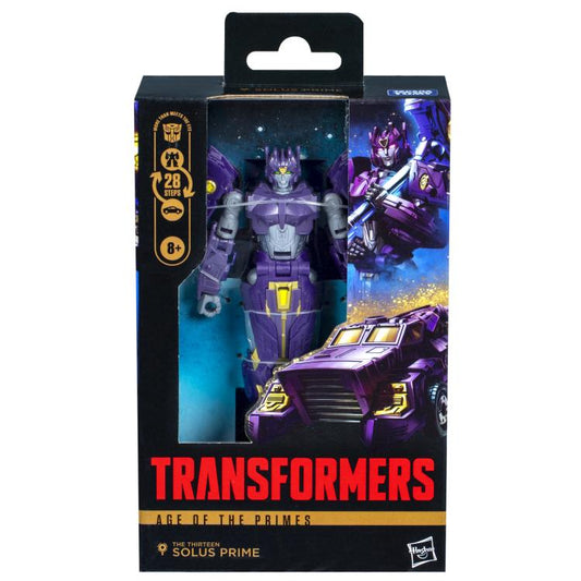 Transformers: Age of the Primes Deluxe Class The Thirteen Solus Prime Action Figure