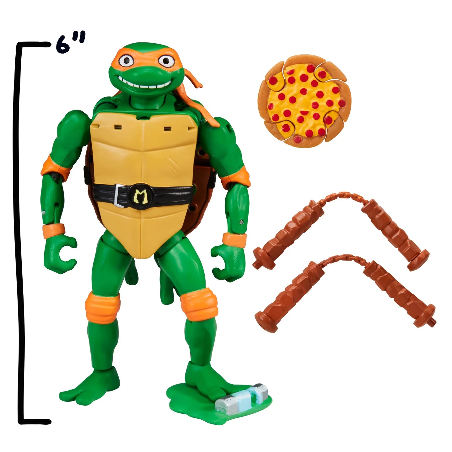 Tales of the Teenage Mutant Ninja Turtles Mutations Pet to Ninja Michelangelo