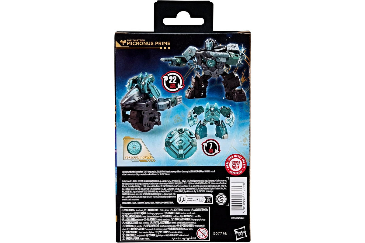 Transformers Age Of The Primes: Deluxe Action Figure - Micronus Prime